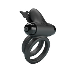 Pretty Love Vibrating Passionate Silicone Cock Ring IX - - Vibrating Cock Rings