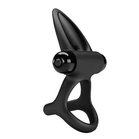Baile Pretty Love 10 Functions Stretchy Vibrating Cock Ring Multi Textured - Vibrating Cock Rings
