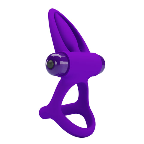 Baile Pretty Love 10 Functions Stretchy Vibrating Cock Ring Multi Textured - Vibrating Cock Rings