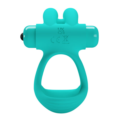 Baile Pretty Love Passionate Dante Mens Vibrating Cock Ring Dual Support - Vibrating Cock Rings