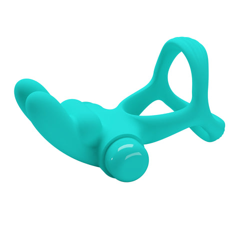 Baile Pretty Love Passionate Dante Mens Vibrating Cock Ring Dual Support - Vibrating Cock Rings