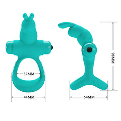 Pretty Love Passionate Figgy Vibrating Male Cock Ring - - Vibrating Cock Rings