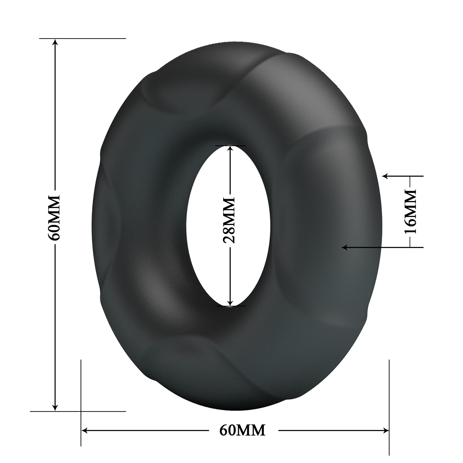 Baile Arvell Super Soft Silicone Cock Ring No.12 - - Stretchy Cock Rings