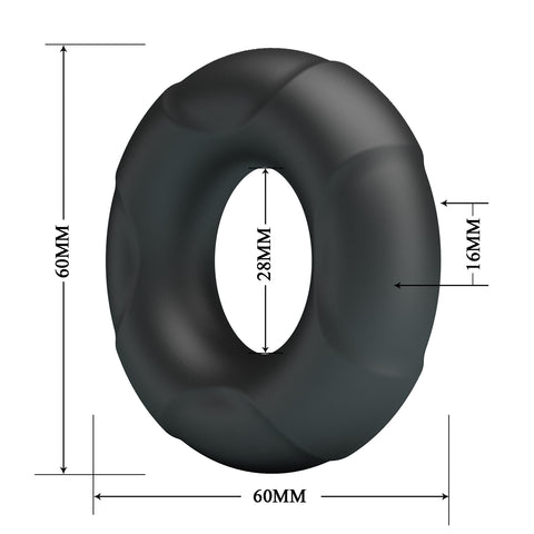 Baile Arvell Super Soft Silicone Cock Ring No.12 - Stretchy Cock Rings