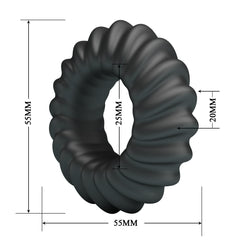 Baile Fitz Super Soft Mens Silicone Cock Ring No. 8 - - Stretchy Cock Rings