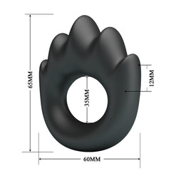 Baile Habert Super Soft Silicone Cock Ring No.13 - - Stretchy Cock Rings