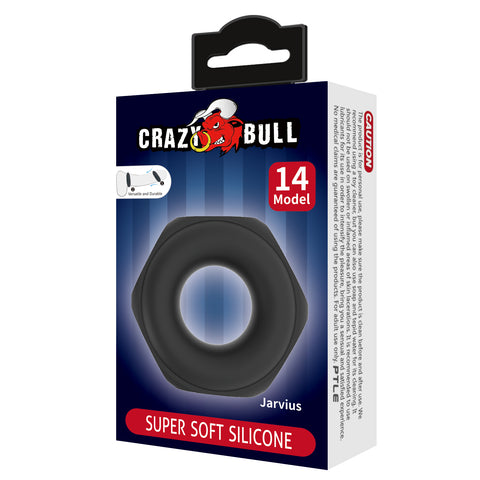 Baile Jarvius Super Soft Silicone Cock Ring No.14 - Stretchy Cock Rings