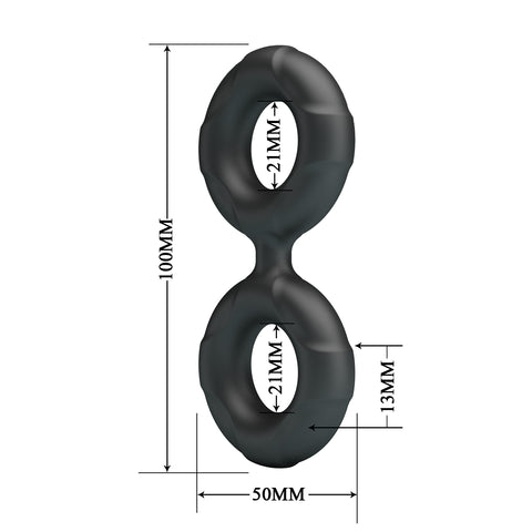 Baile Radwan Super Soft Silicone Cockring No.19 - Stretchy Cock Rings
