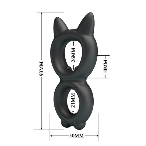 Baile Toran Super Soft Mens Silicone Cockring No. 20 - Stretchy Cock Rings