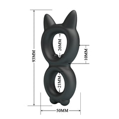 Baile Toran Super Soft Mens Silicone Cockring No. 20 - - Stretchy Cock Rings