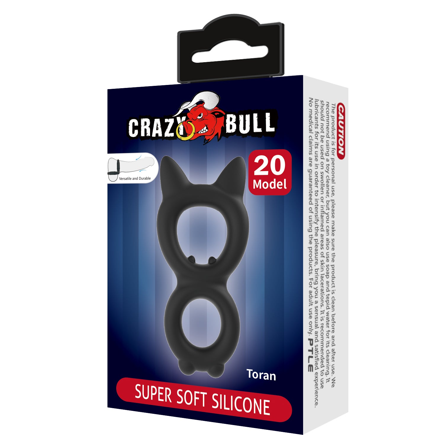 Baile Toran Super Soft Mens Silicone Cockring No. 20 - - Stretchy Cock Rings