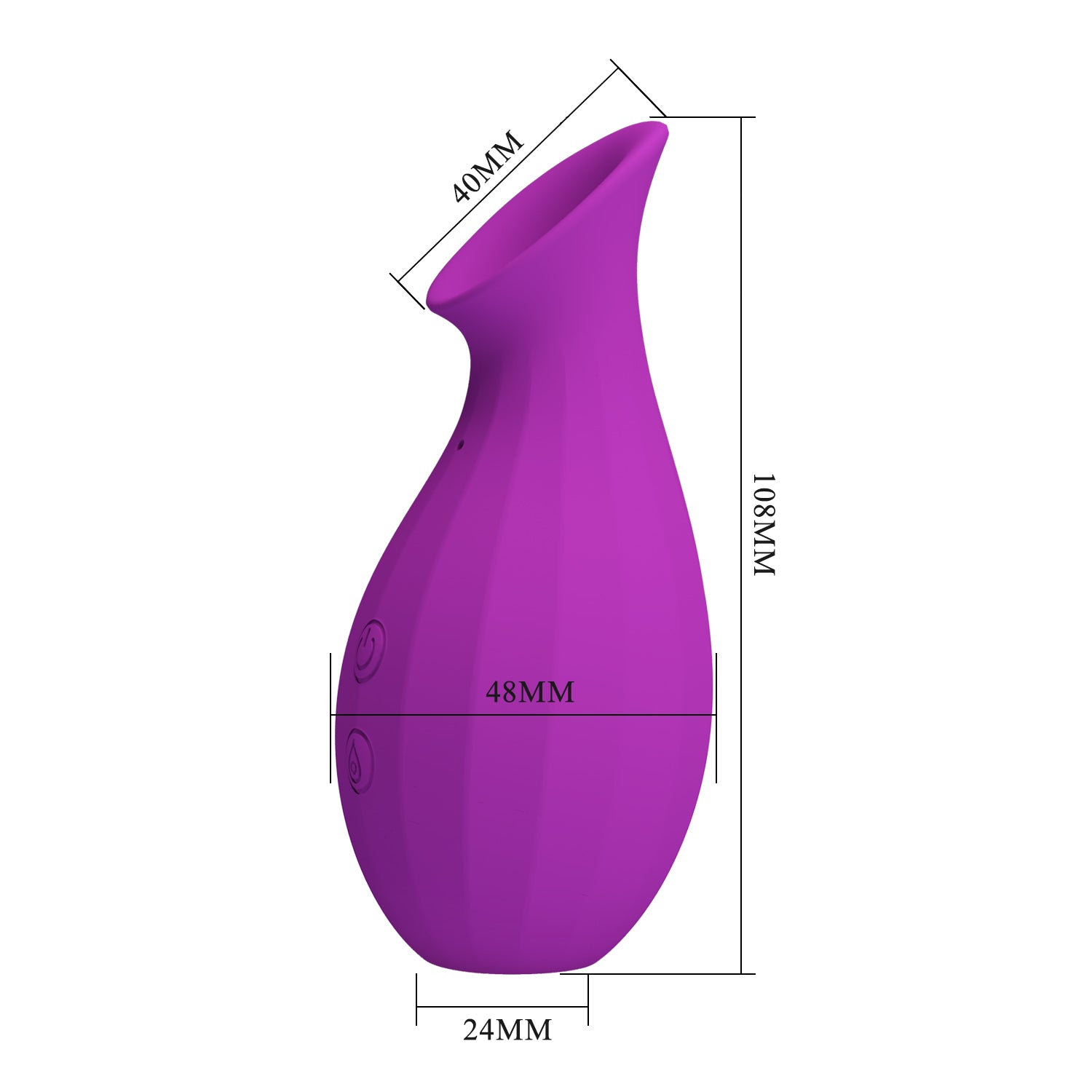 Baile Magic Bottle Rechargeable Clitoral Suction Vibrator - Clit Ticklers and Pulsators
