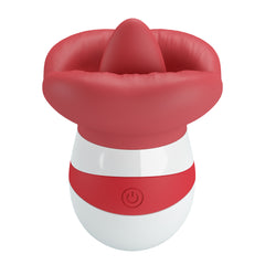 Baile The Flaming Lips Mina Clitoral Vibrator (Red/White) - Default Title - Clit Ticklers and Pulsators