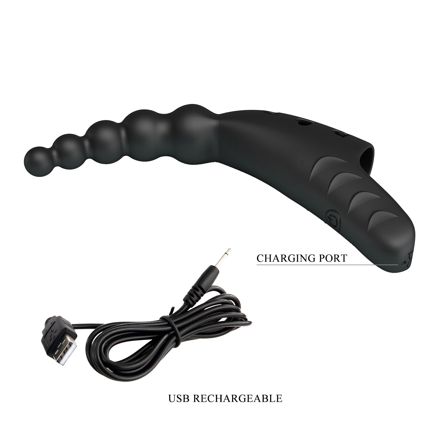 Baile Jordin Rechargeable Honey Finger Vibrator - - Finger and Tongue Vibrators