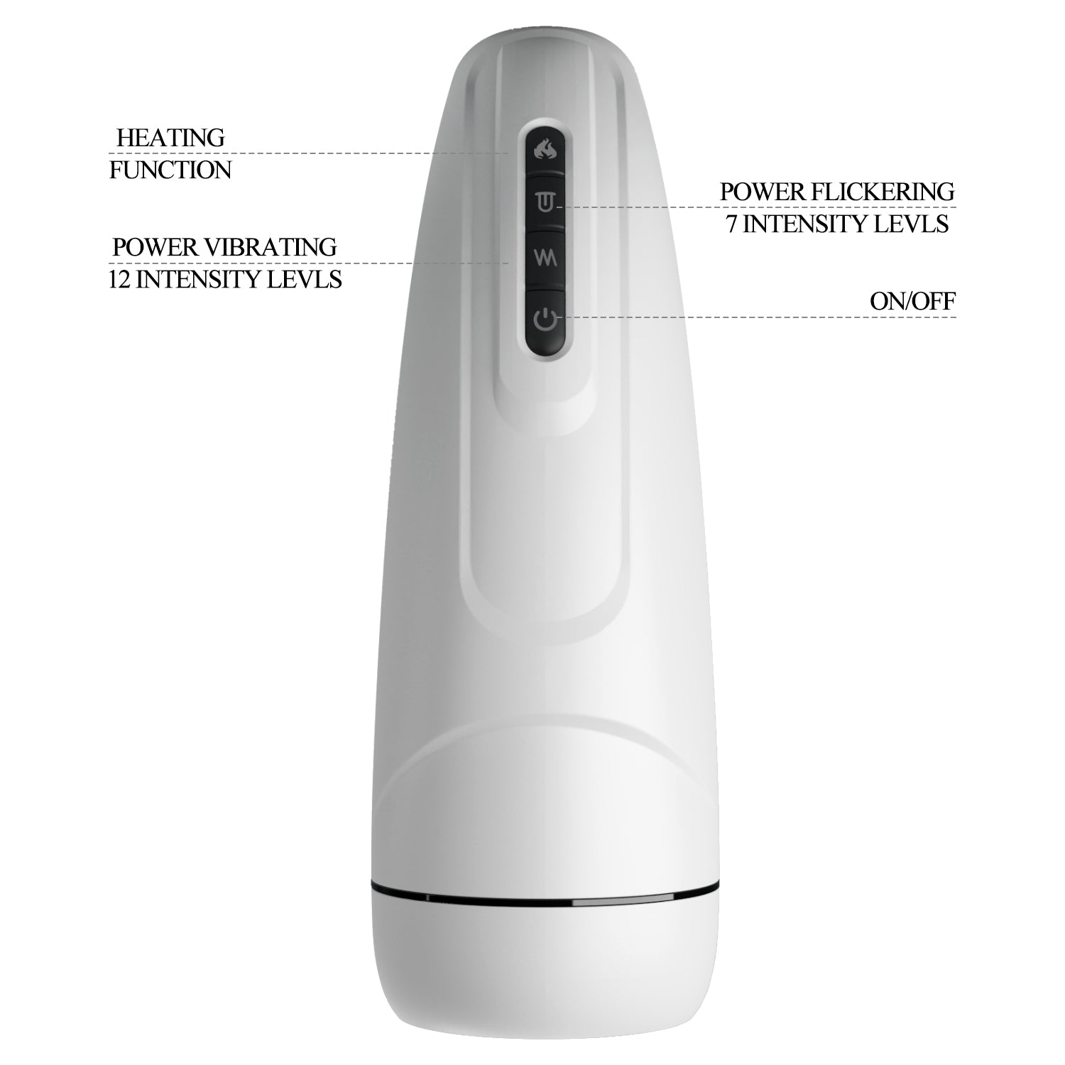 Pretty Love Marissa Rechargeable Male Masturbator - - Masturbators and Strokers
