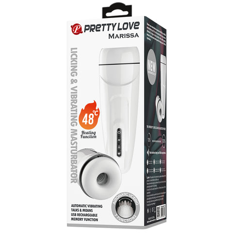 Pretty Love Marissa Rechargeable Male Masturbator - Masturbators and Strokers