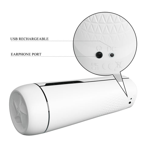 Pretty Love Sienna Rechargeable Mens Masturbator - Masturbators and Strokers