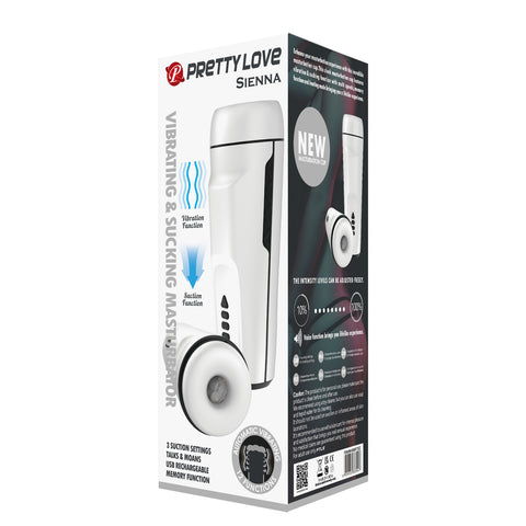 Pretty Love Sienna Rechargeable Mens Masturbator - Masturbators and Strokers