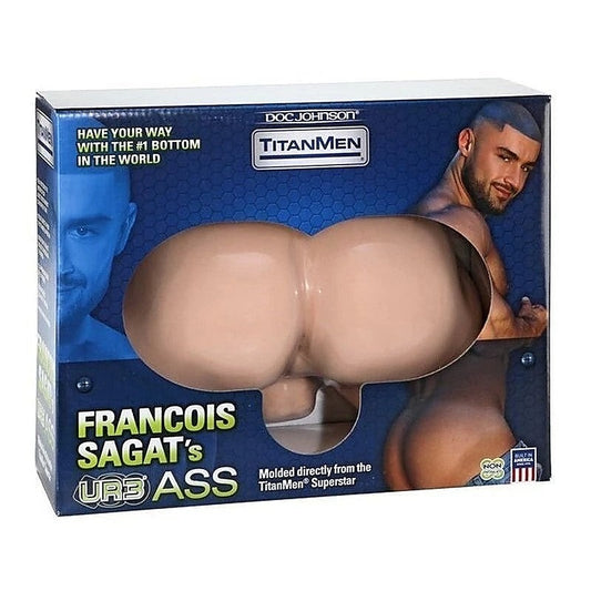 Francois Sagats UR3 Ass Male Masturbator by Doc Johnson - Masturbators and Strokers