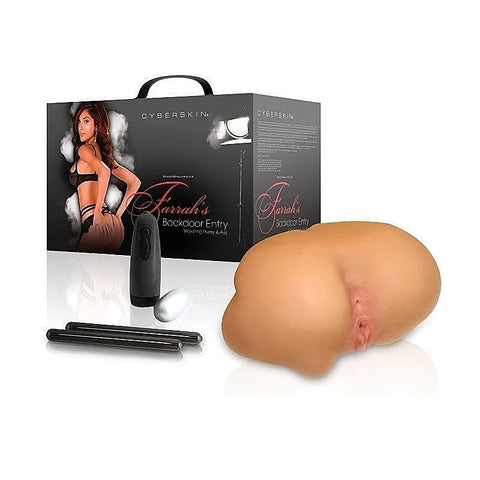 Farrah's Backdoor Entry Vibrating Pussy and Ass by Topco - Realistic Butts And Vaginas