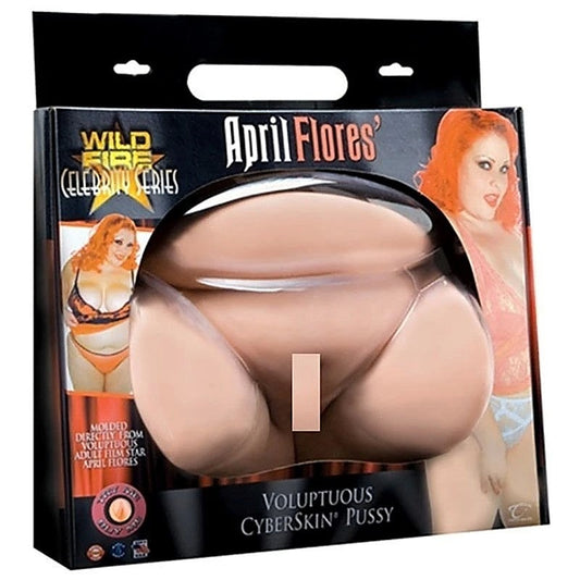 Wildfire Celebrity Series April Flores Voluptuous Pussy - Masturbators and Strokers