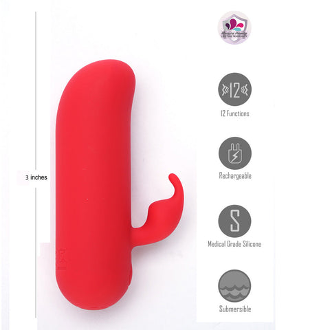 Maia ZIA USB Rechargeable Mini Bullet Rabbit Vibrator - Bullet Vibrators