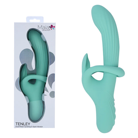 Maia TENLEY USB Rechargeable Gyrating Rabbit Vibrator - Rabbit Vibrators