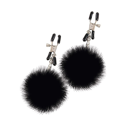 Fetish Fantasy Limited Edition Pom Pom Nipple Clamps - Nipple and Clit Clamps