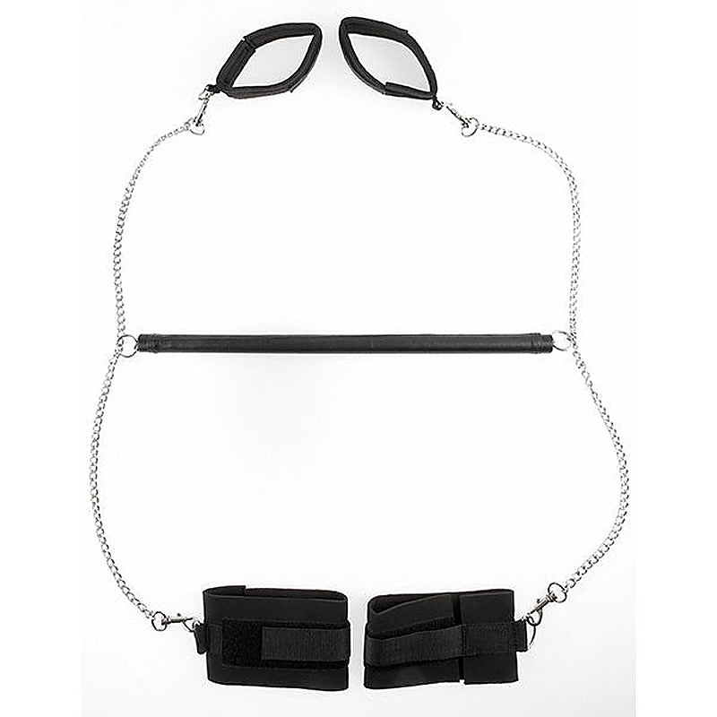 Fetish Fantasy Hogtie Bondage Bar by Pipedream Products - Cuffs And Restraints