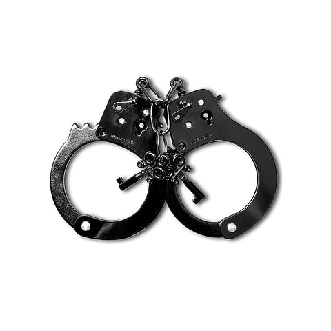 Fetish Fantasy Anodized BDSM Play Handcuffs - Steel Sex Toys