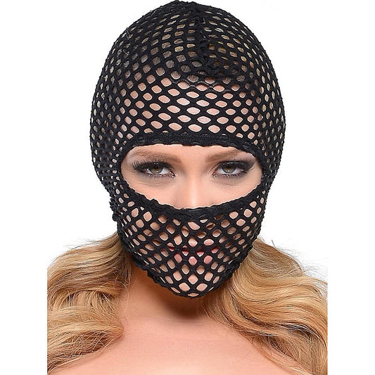 Fetish Fantasy Fishnet Fetish Play Hood - Bondage Hoods