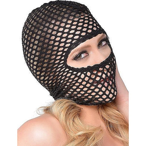 Premium Fetish Fantasy Fishnet Fetish Play Hood - Bondage Hoods
