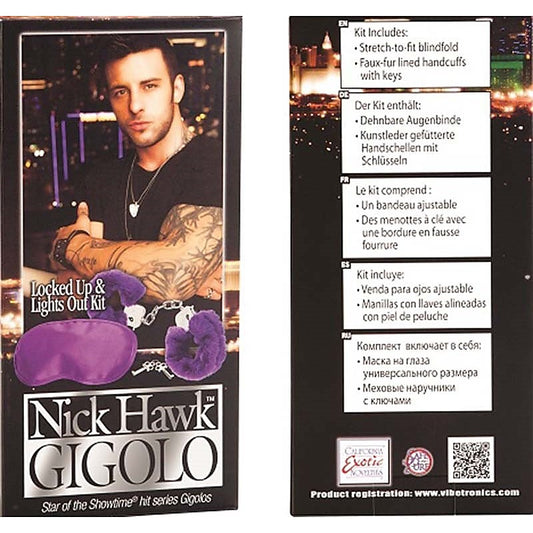 Nick Hawk GIGOLO Locked Up & Lights Out Kit - Sex Kits