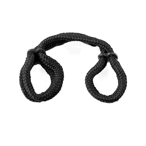 Fetish Fantasy BDSM Play Silk Rope Love Cuffs - Cuffs and Restraints