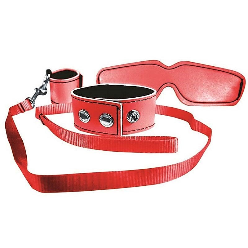 Professional Red Bondage Kit by Sportsheets - Bondage Kits