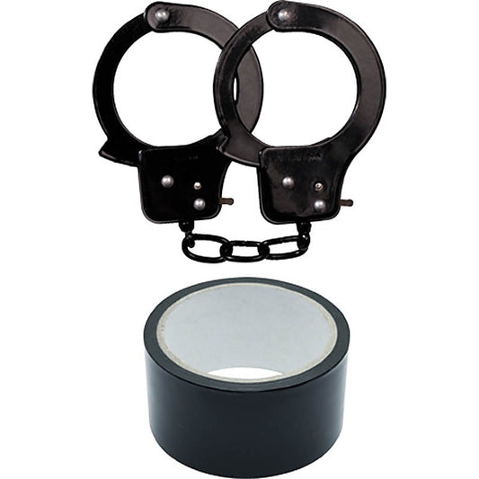 Tape & Handcuffs PVC by NANMA Corporation - Cuffs and Restraints
