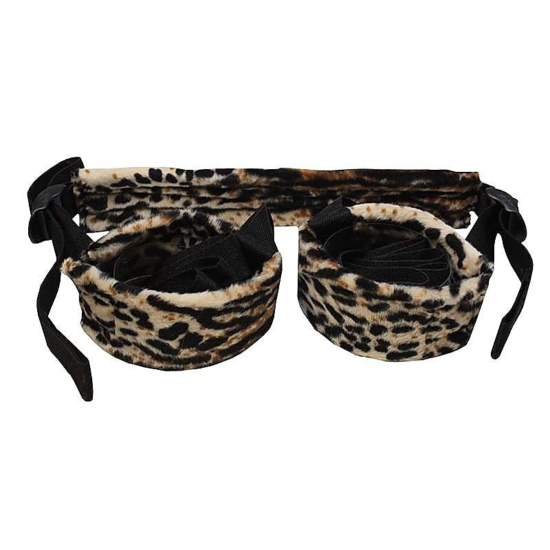 Sportsheets Sex Sling Cheetah Premium Positioning Aid for Enhanced Sex - Sex Swings And Slings