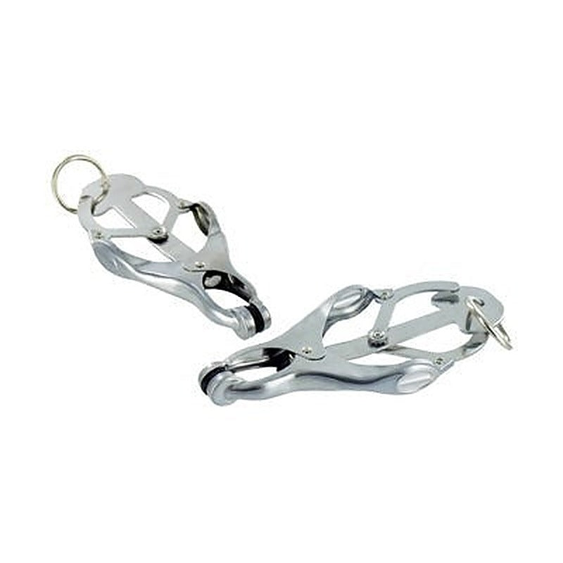 Ringed Monarch Nipple Vice by XR Brands - Nipple and Clit Clamps