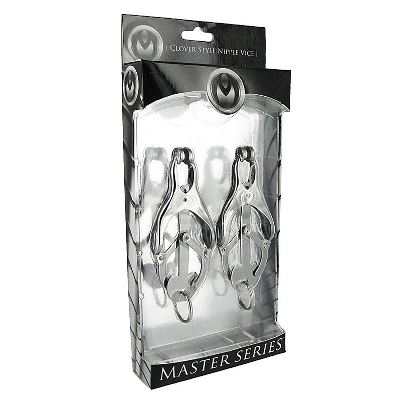 Ringed Monarch Nipple Vice by XR Brands - Nipple and Clit Clamps