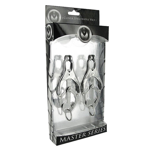 Ringed Monarch Nipple Vice by XR Brands - Nipple and Clit Clamps