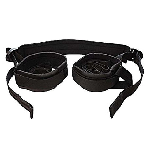 Sportsheets Sex Sling Black Neoprene Position Support for Enhanced Intimacy - Spreaders and Hangers