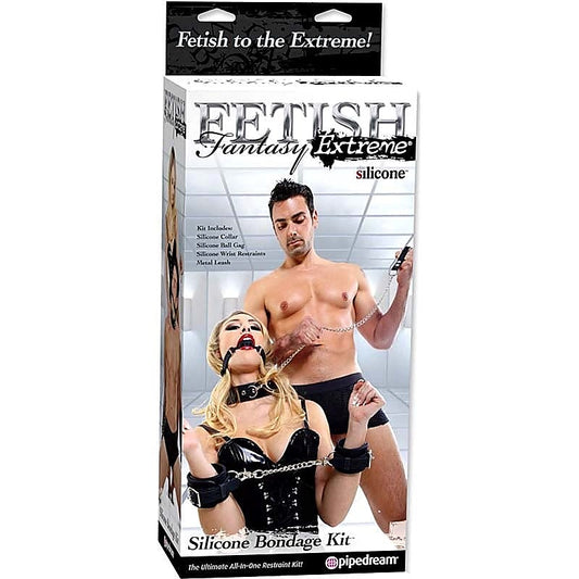 Fetish Fantasy Extreme Silicone Bondage Play Sex Kit - Bondage Kits
