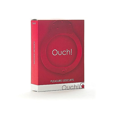 OUCH! Pleasure Legcuffs by Shots Toys - Cuffs and Restraints