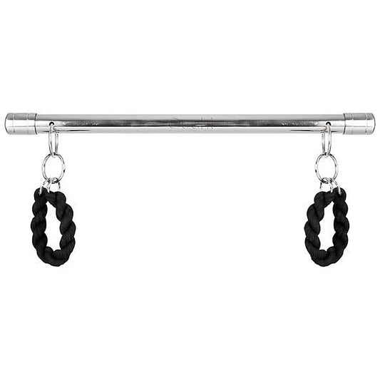 OUCH! Deluxe Chrome-Plated Steel Suspension Bar - Spreaders and Hangers