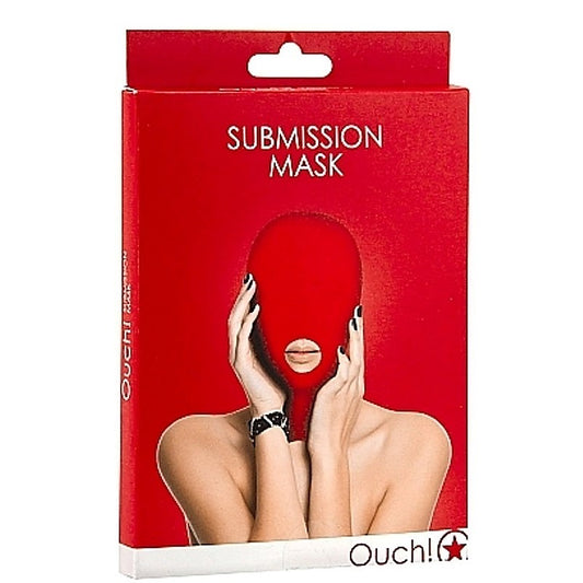 Ouch! Submission Mask by Shots Toys - Masks And Blindfolds