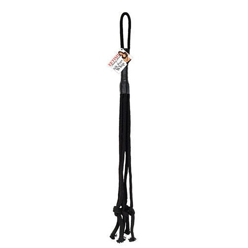 Fetish Fantasy Series BDSM Play Silk Rope Whip - Cuffs and Restraints