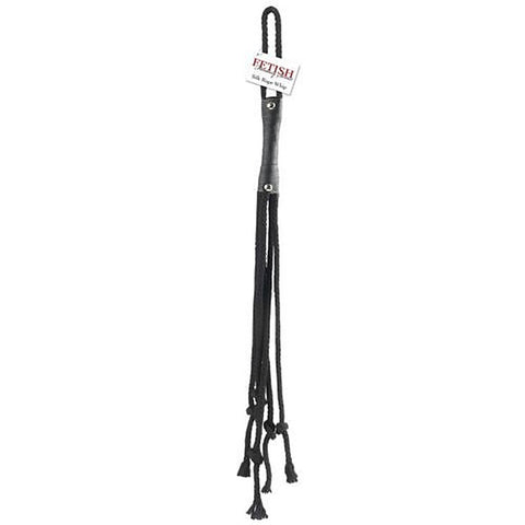 Fetish Fantasy Series BDSM Play Silk Rope Whip - Cuffs and Restraints