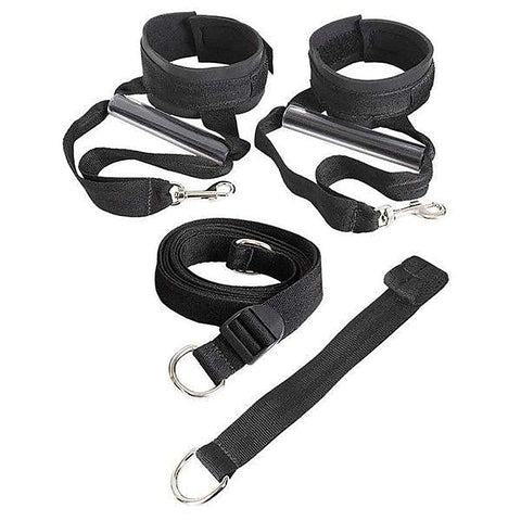 4 in 1 Handgrip Restraint Kit by Sportsheets - Cuffs And Restraints