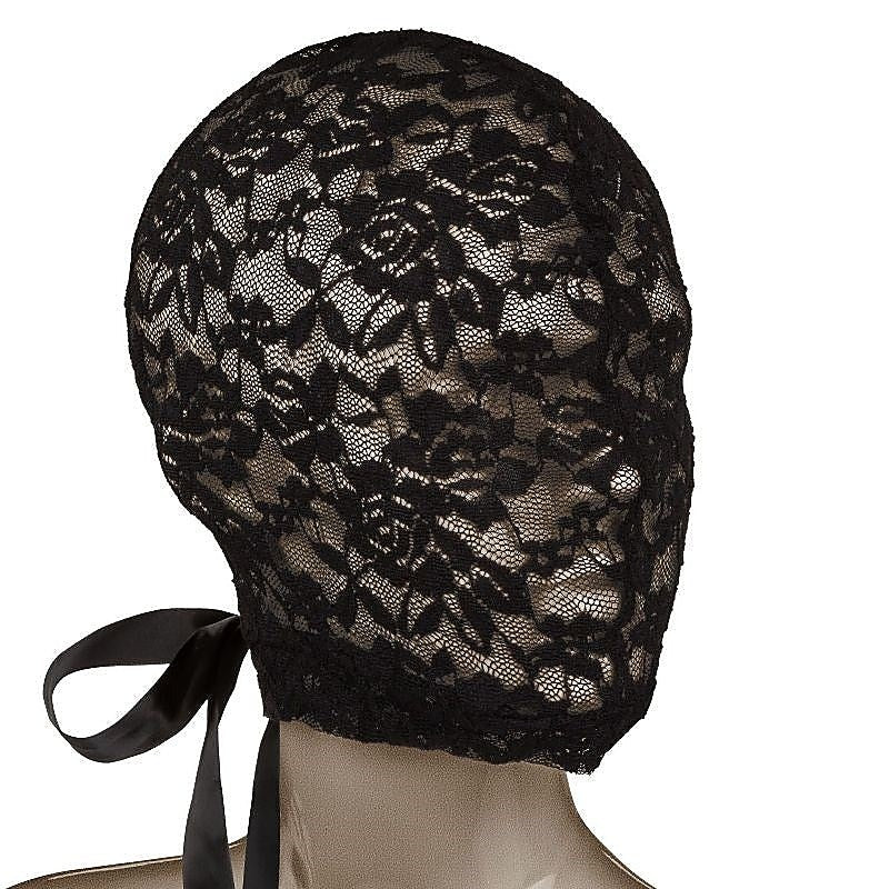Scandal Corset Lace Hood by California Exotics - Bondage Hoods