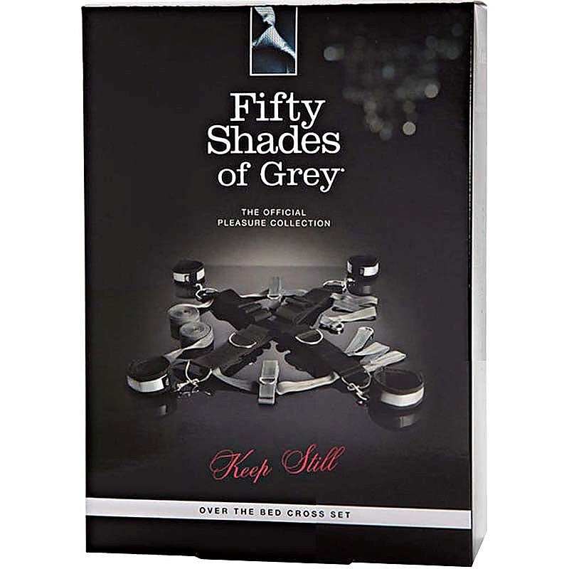 Keep Still Over the Bed Cross Restraint by Love Honey - Cuffs and Restraints